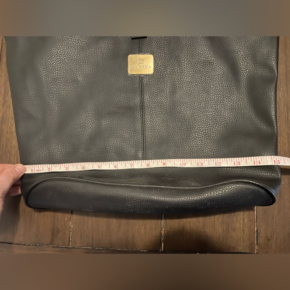 Monteil Paris Leather Tote Bag NWOT - Picture 9 of 12